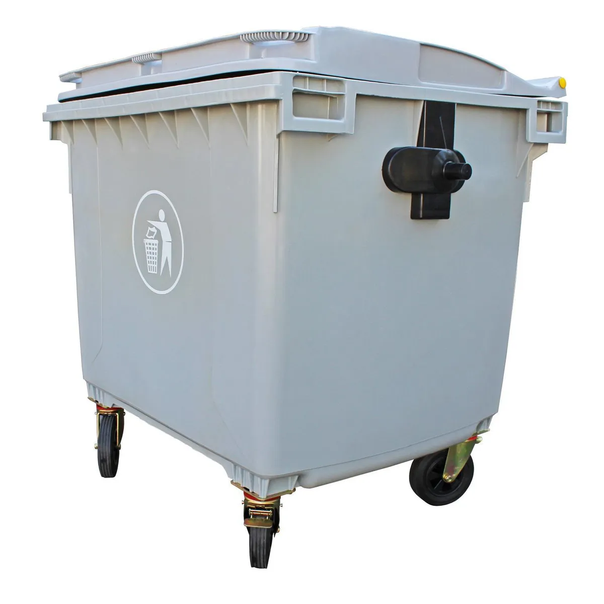 SIGNET CLASSICS - Basurero Contenedor basura 660 L 2 ruedas gris