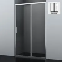 Mampara corredera frontal light 170x190 cm 6mm