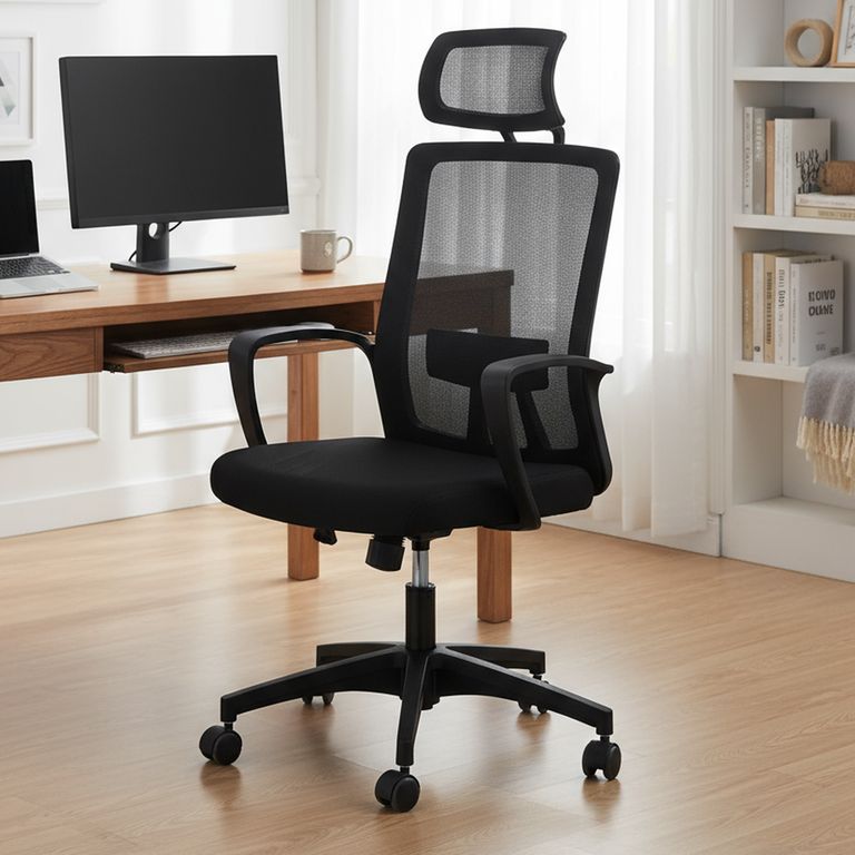 ONE SIT Silla Escritorio Happy Negro