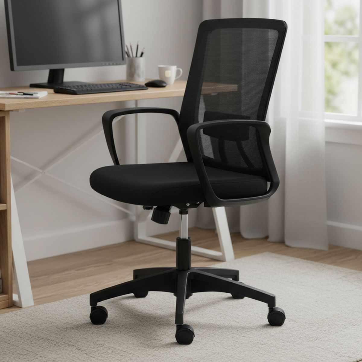 ONE SIT - Silla Escritorio Happy Negro