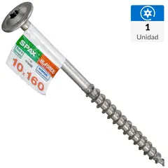 SPAX AMERICAN SCREW - Tornillo Spax Tirafondo Madera Aglomerada 16 mm 10 mm 1 unidad(es)