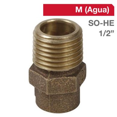 Terminal bronce so/he 1/2 1un