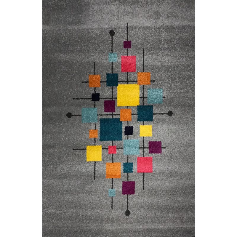 MASHINI - Alfombra Patna 200x290 cm Multicolor
