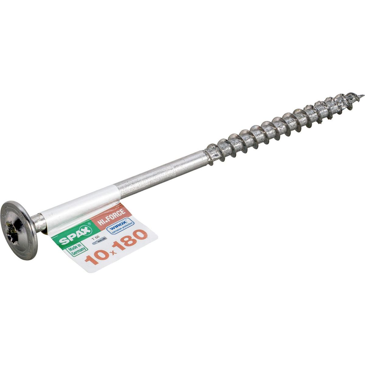 SPAX AMERICAN SCREW - Tornillo Spax Tirafondo Madera Aglomerada 18 mm 10 mm 1 unidad(es)