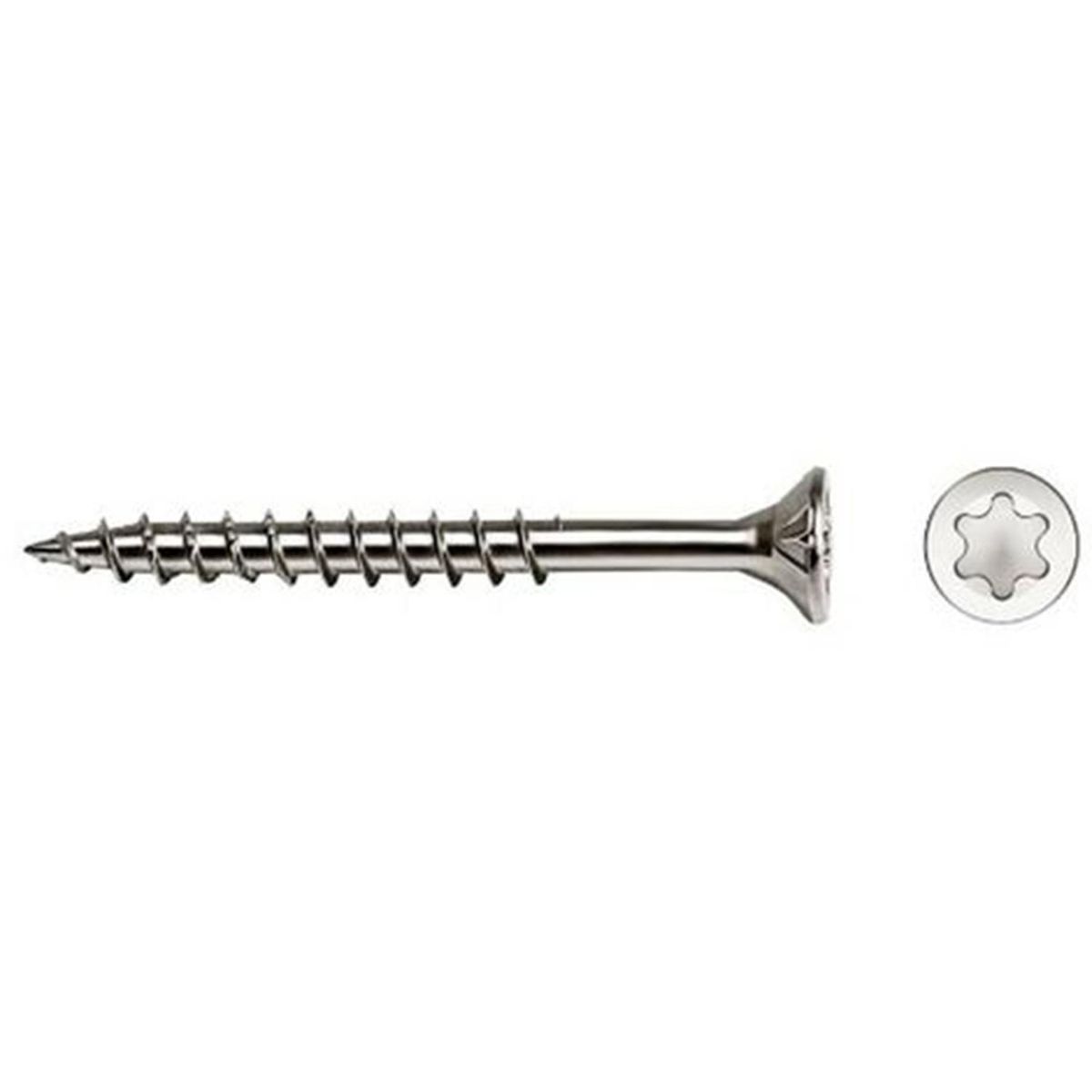 SPAX AMERICAN SCREW - Tornillo Spax Tirafondo Madera Aglomerada 35 mm 4.5 mm 40 unidad(es)