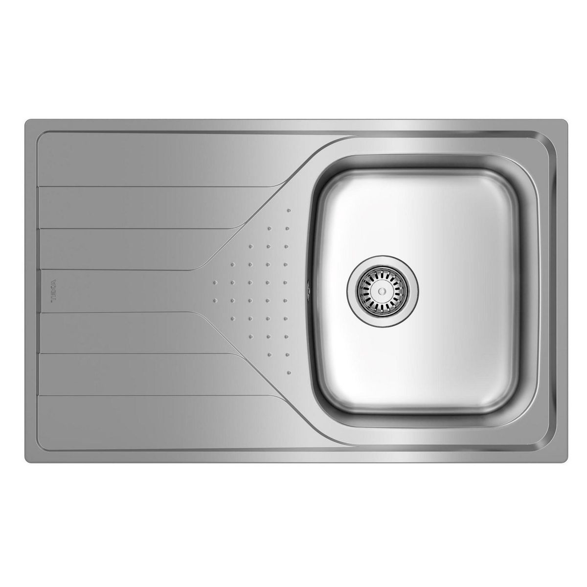 TEKA - Lavaplatos Empotrado 1 Cubeta(s) 79x17x50 cm Acero inoxidable