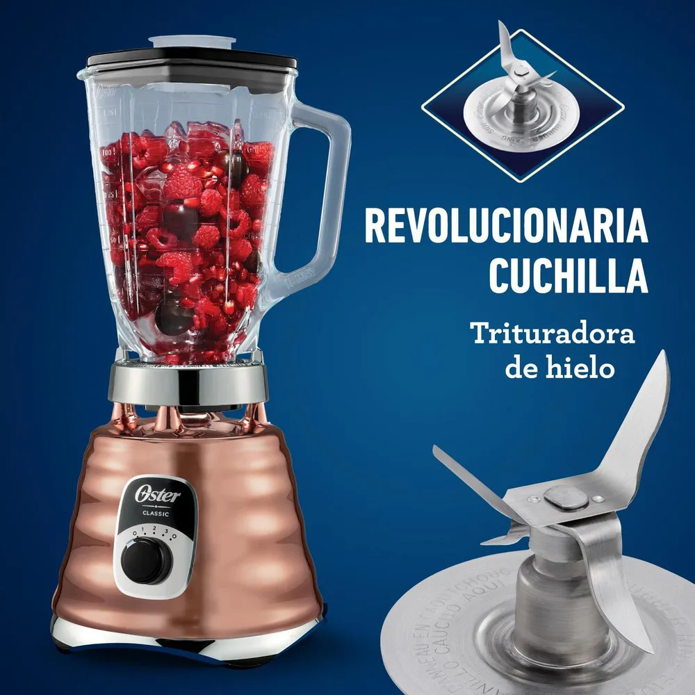 Oster Licuadora Clásica 1.25 L Cobre BLST4128, foto 9