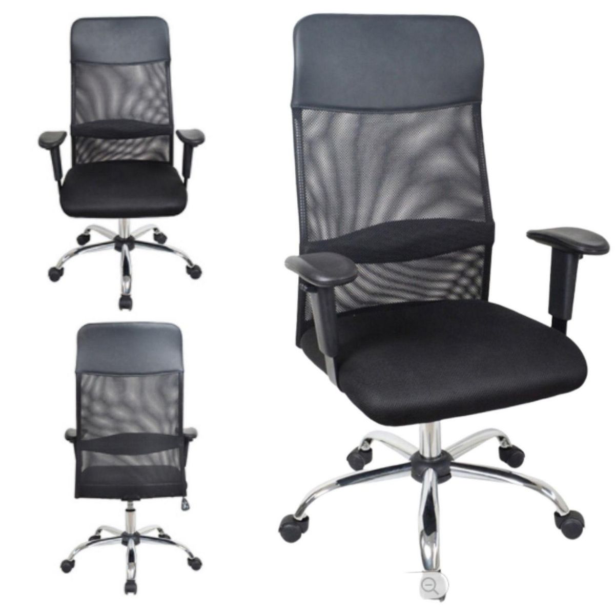 PORTAL CENTER - Silla Escritorio Business Brazo Ajustable Negro
