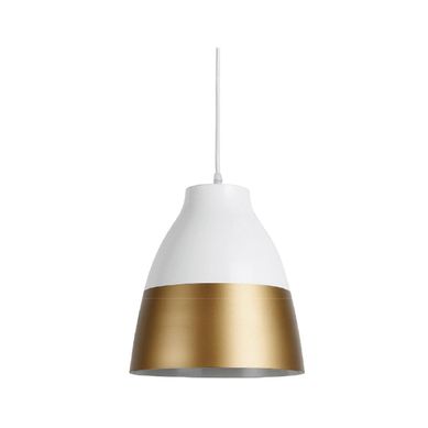 Lmpara de colgar buho blanco aluminio 60 W E27