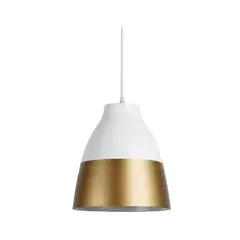 HB LEDS - Lámpara de colgar buho blanco aluminio 60 W E27