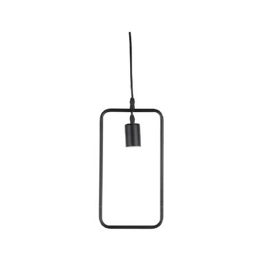 Lmpara de colgar meet negro aluminio 60 W E27