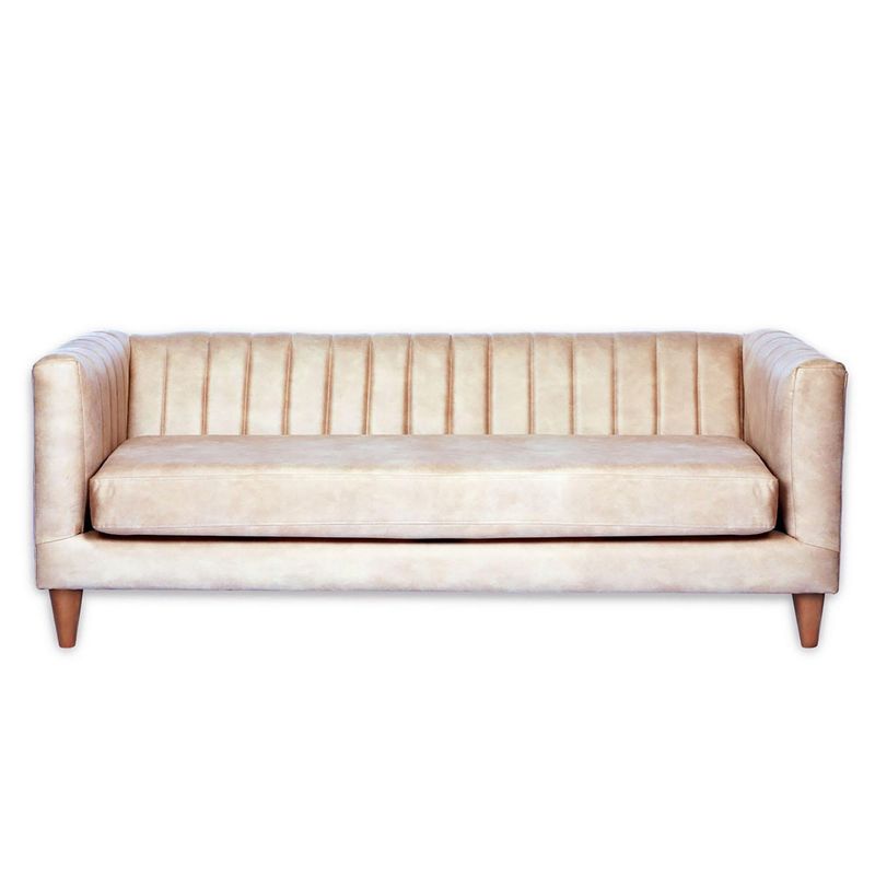 LATAM HOME - Sofa Sorrento 3C Cuero Kentucky