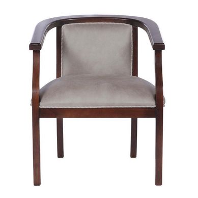 Sitial Stuttgart  Cuero Kentucky Gris