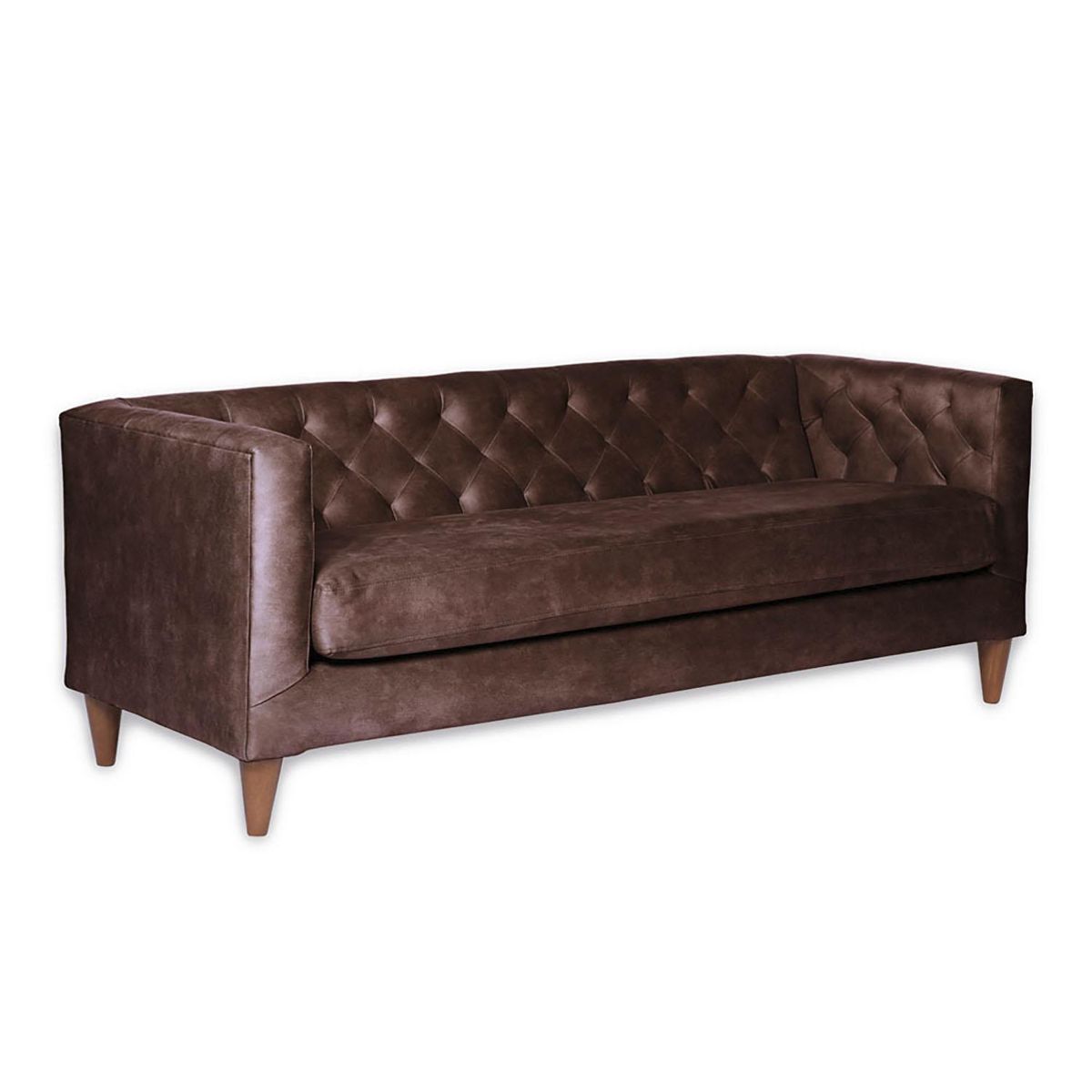 LATAM HOME - Sofa Brescia 3C Cuero Kentucky