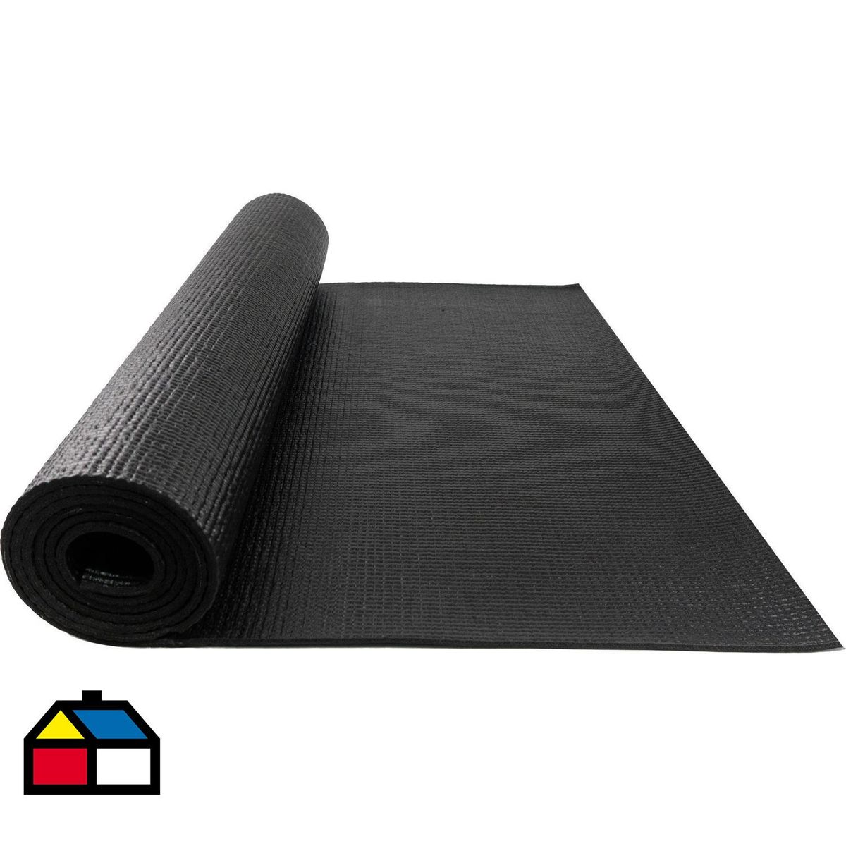 DECO EXPRESS - Mat de yoga negro 61x173 cm