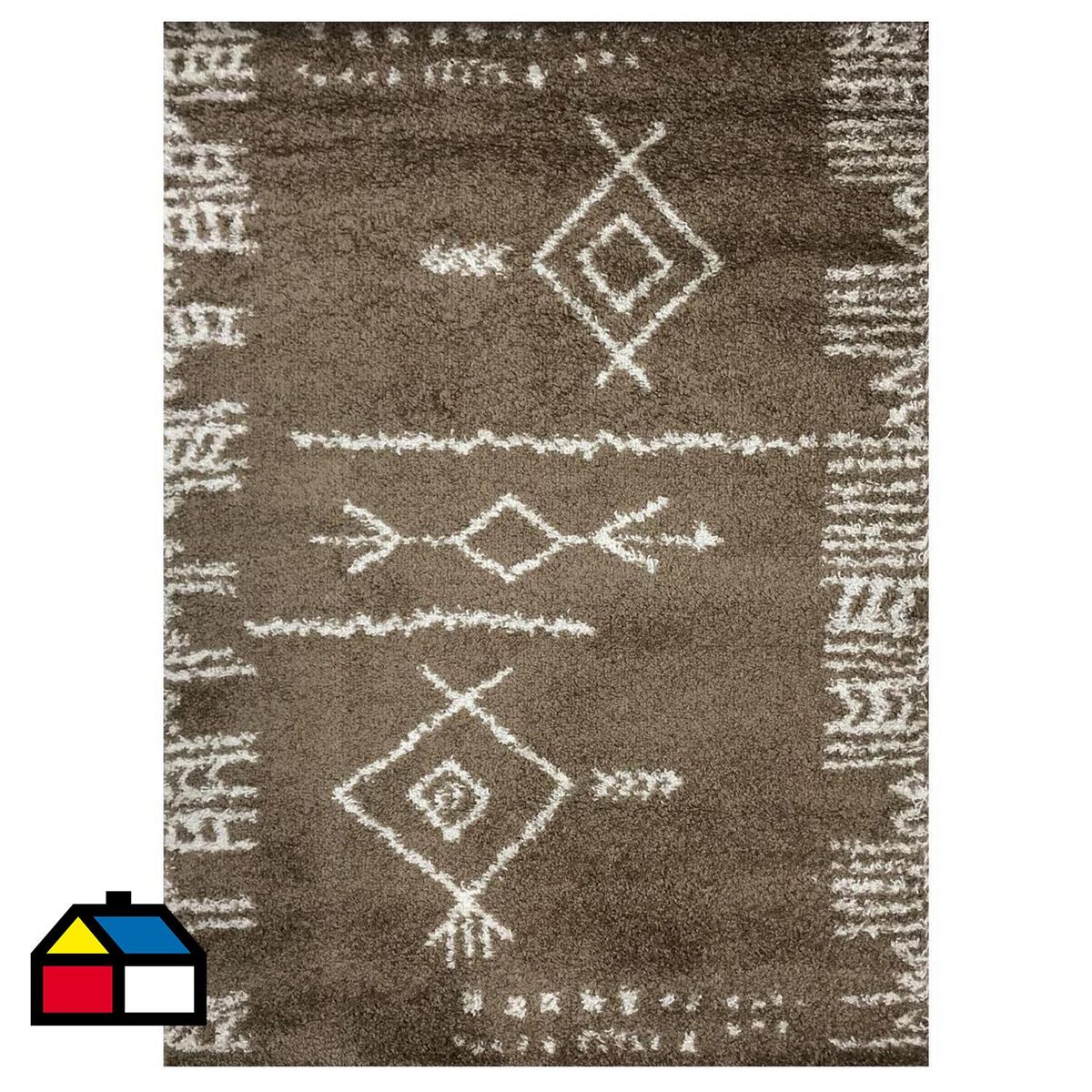 MASHINI - Alfombra shaggy studio lagos 150x200 cm multicolor