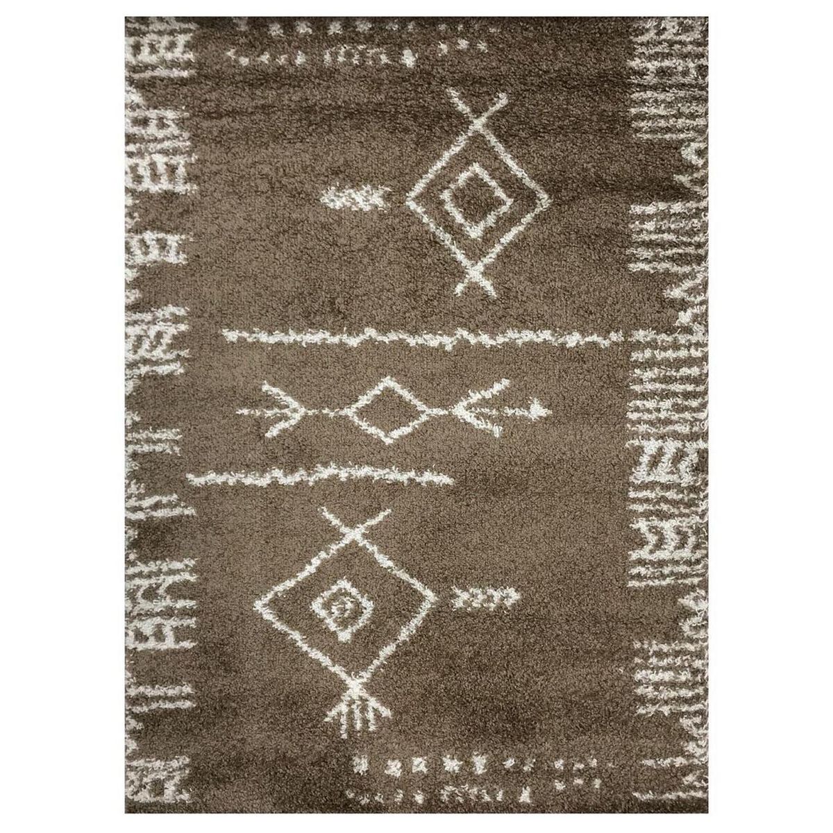 MASHINI - Alfombra shaggy studio lagos 150x200 cm multicolor