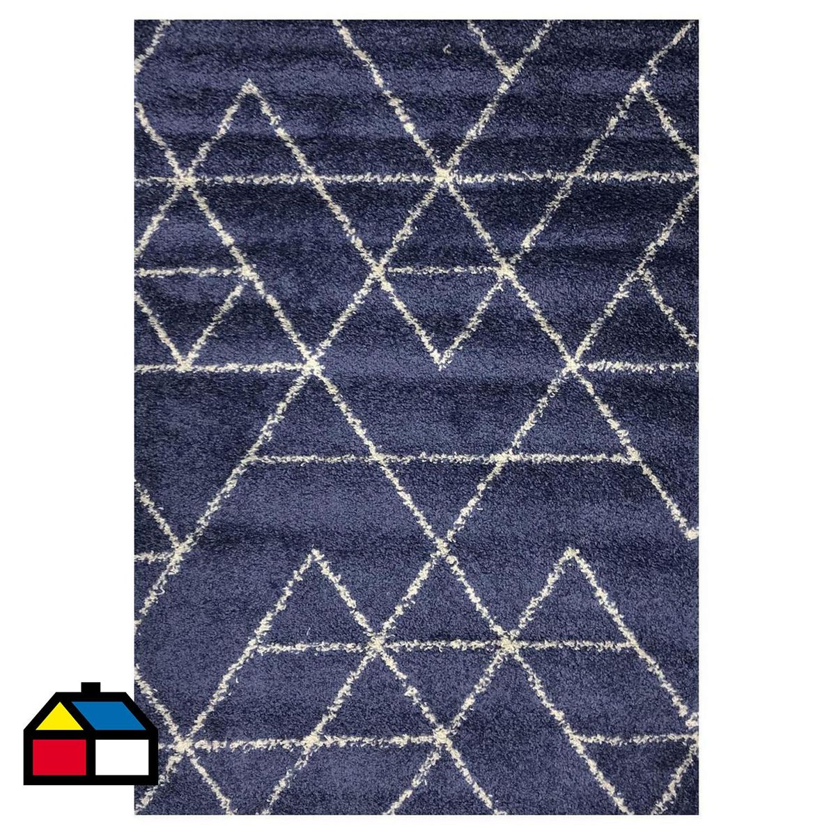 MASHINI - Alfombra shaggy studio abuya 150x200 cm multicolor