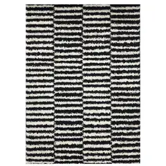 MASHINI - Alfombra shaggy studio asmara 150x200 cm multicolor