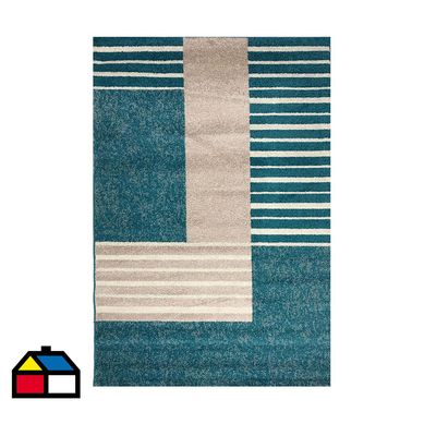 Alfombra frise Venecia trieste 150x200 cm multicolor