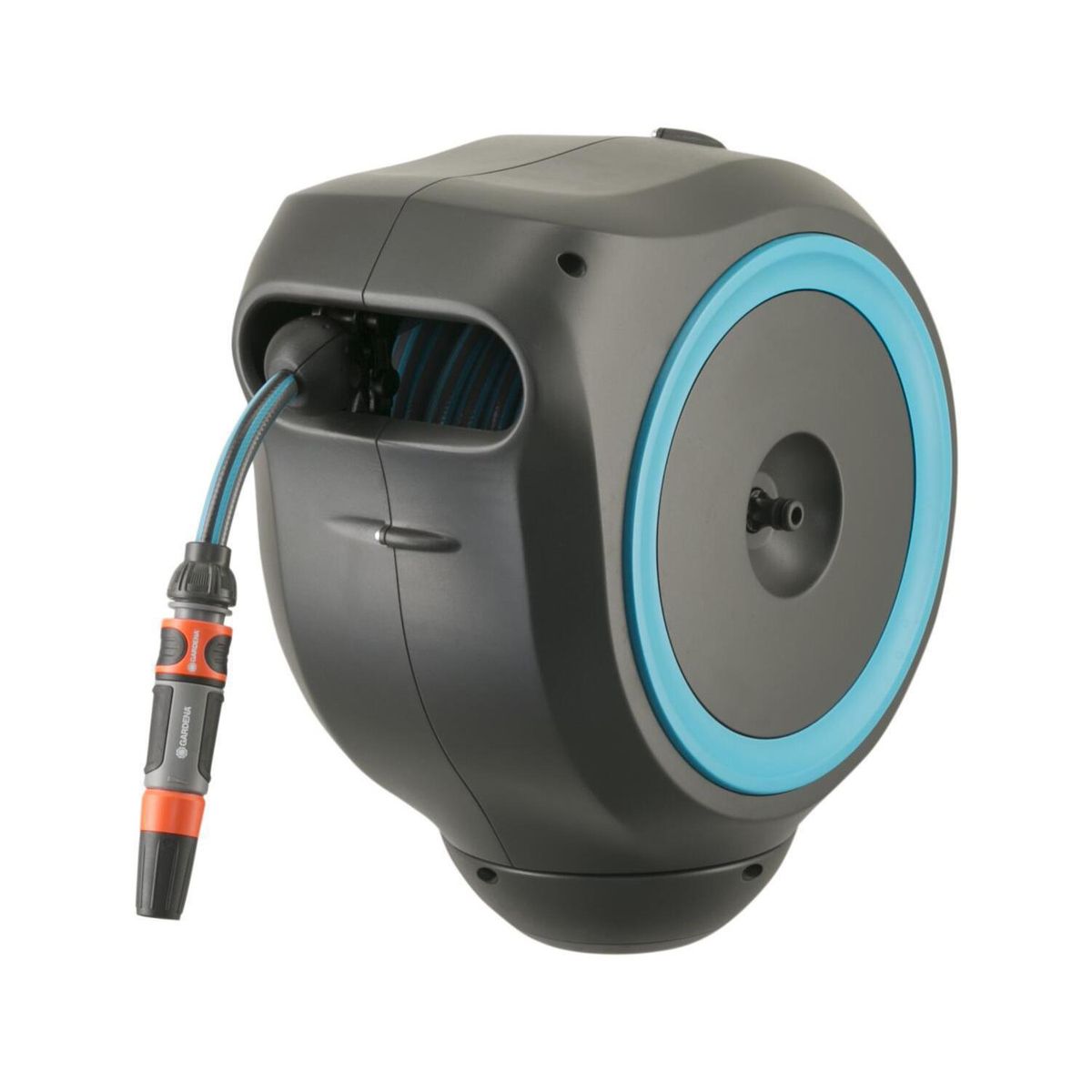 GARDENA - Soporte Portamanguera Mural Gardena Auto Roll Up 15