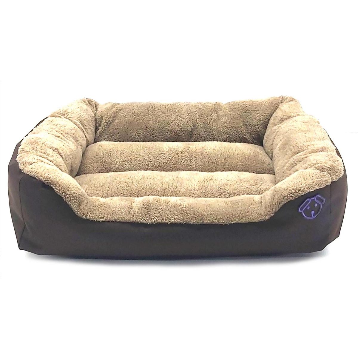 PETIZOOS - Cama Arca para Perro 70x33x62 cm Beige