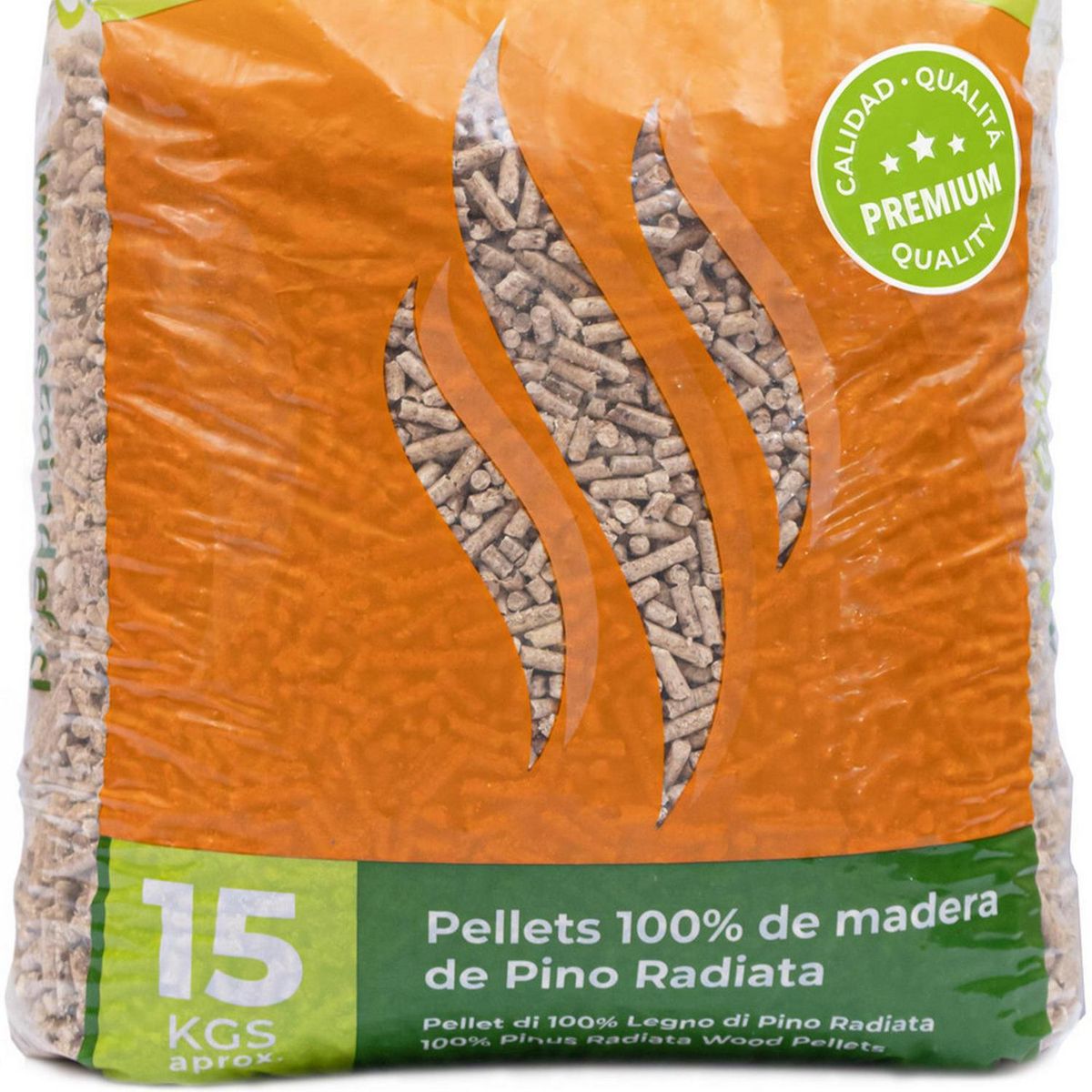 ECO INDEF - Bolsa pellet 15 kilos