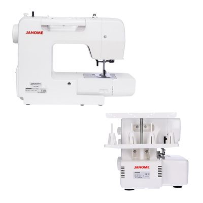 Imagen 2 del producto Combo máquina de coser computarizada + overlock