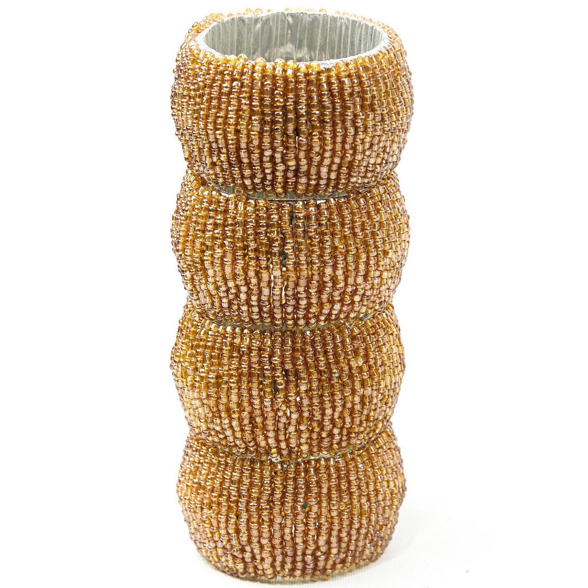 DECO EXPRESS - Set de 4 Aros para Servilleta Coñac Deco Express Hogar