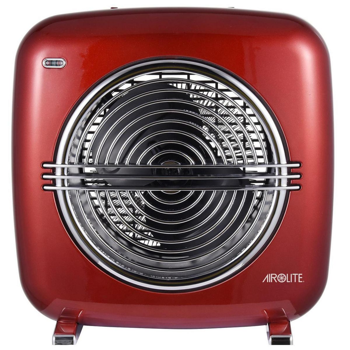 AIROLITE - Termoventilador Vintage Eléctrico 2000 W HT RETRO 2000R Rojo