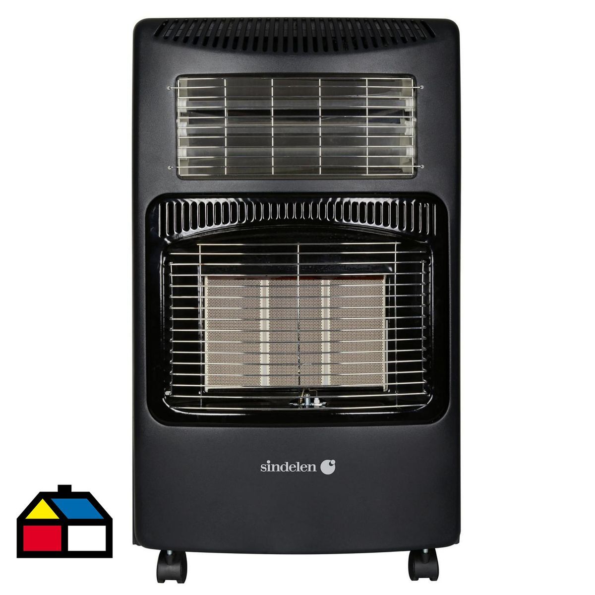 SINDELEN - Estufa a Gas 11 Kg Híbrida Gas SR-6300NG Negro