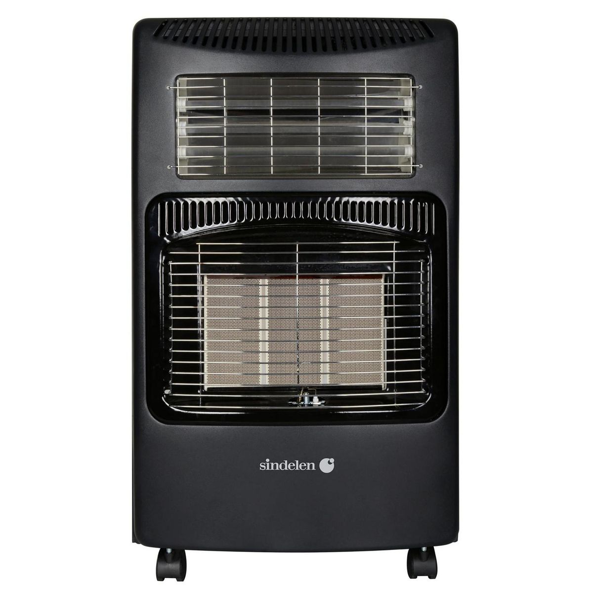 SINDELEN - Estufa a Gas 11 Kg Híbrida Gas SR-6300NG Negro