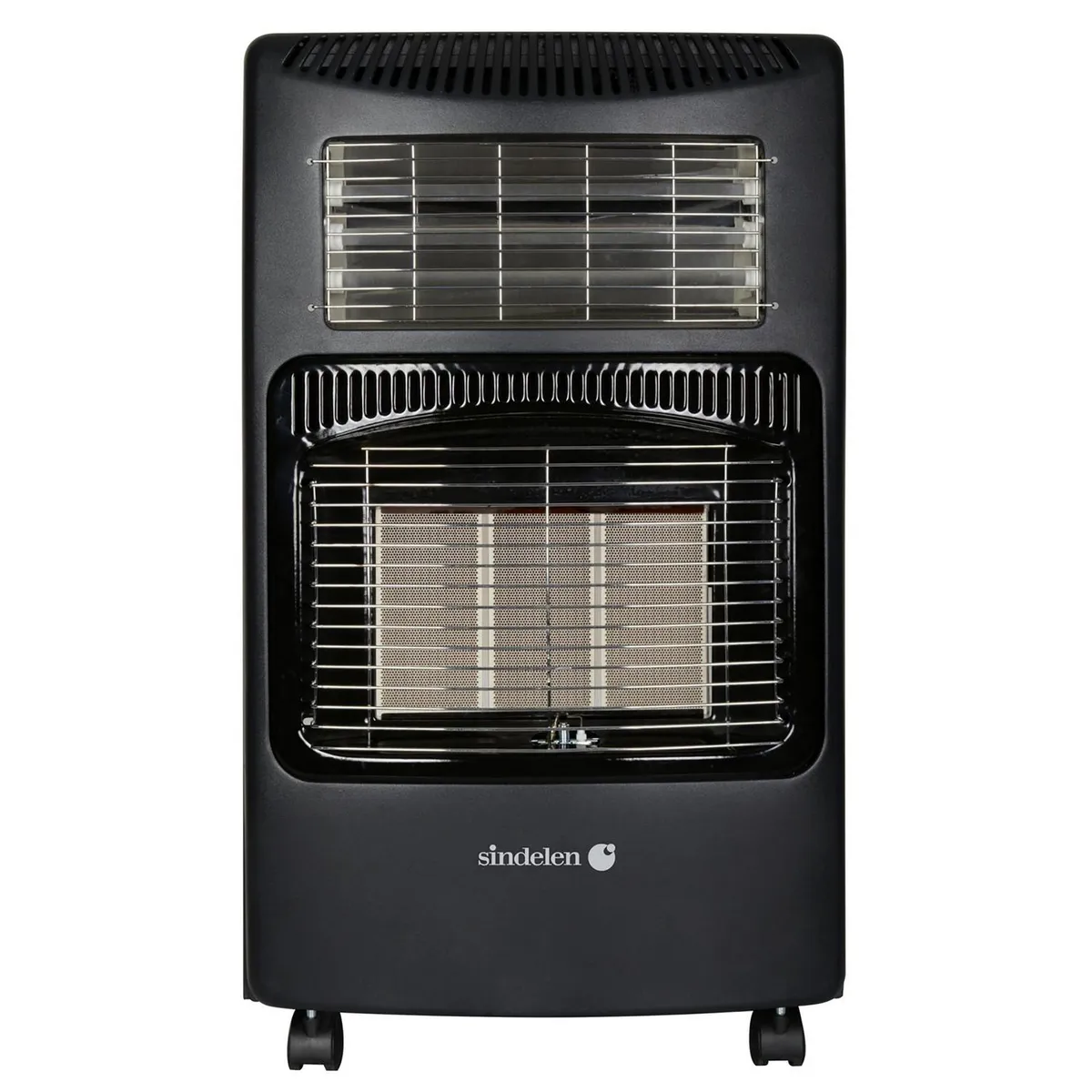 SINDELEN - Estufa a Gas 11 Kg Híbrida Gas SR-6300NG Negro