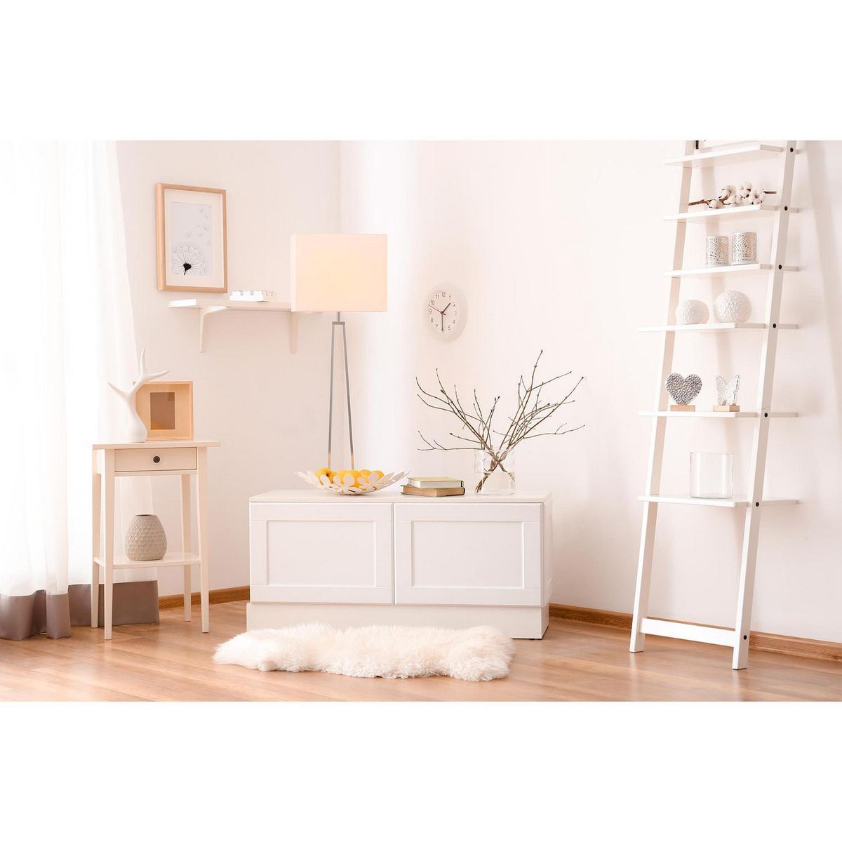 CERESITA - Esmalte al Agua Pieza y Fachada Satinado 1 galón(es) Blanco Sugar Dust