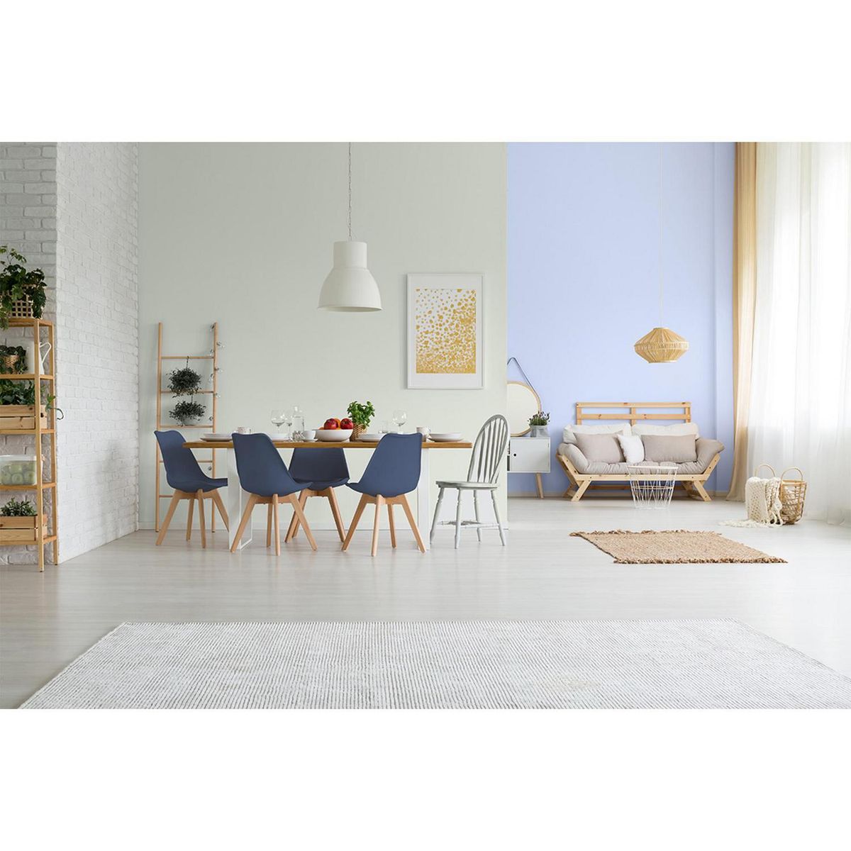 CERESITA - Esmalte al Agua Pieza y Fachada Satinado 1 galón(es) Azul Autumn Blue