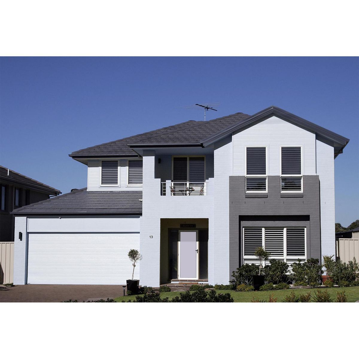 CERESITA - Esmalte al Agua Pieza y Fachada Satinado 1 galón(es) Gris Iced Blue