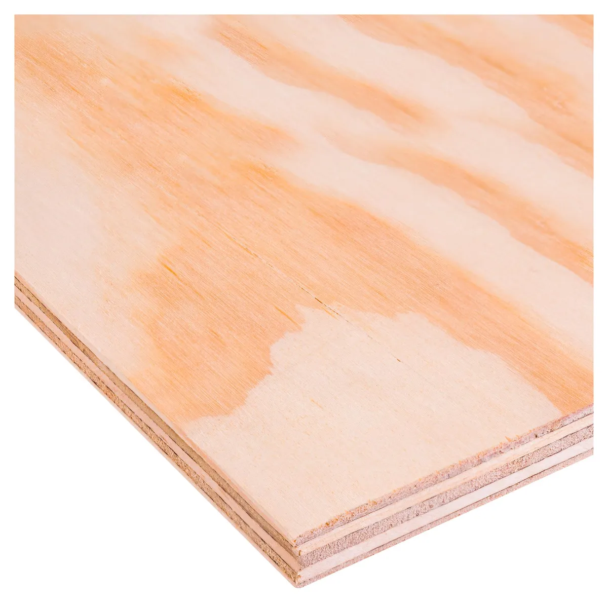 GENERICO - Terciado Moldaje Pino Natural 15 mm 122x244 cm