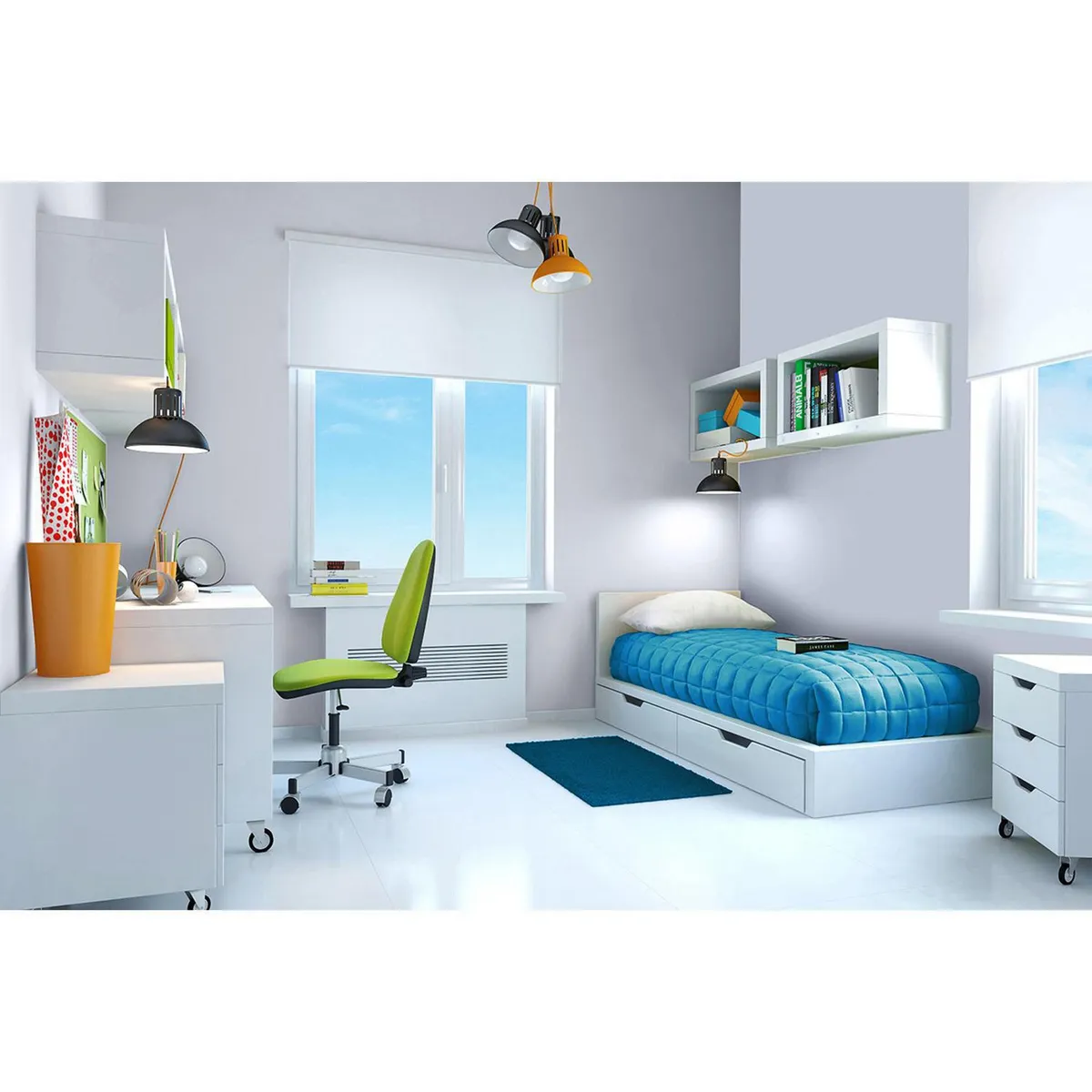 CERESITA - Esmalte al Agua Pieza y Fachada Satinado 1 galón(es) Gris Violet Dimensions