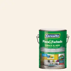 CERESITA - Esmalte al Agua Pieza y Fachada Satinado 1 galón(es) Beige Whispering Birch