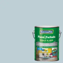 CERESITA - Esmalte al Agua Pieza y Fachada Satinado 1 galón(es) Celeste Impressionist Sky