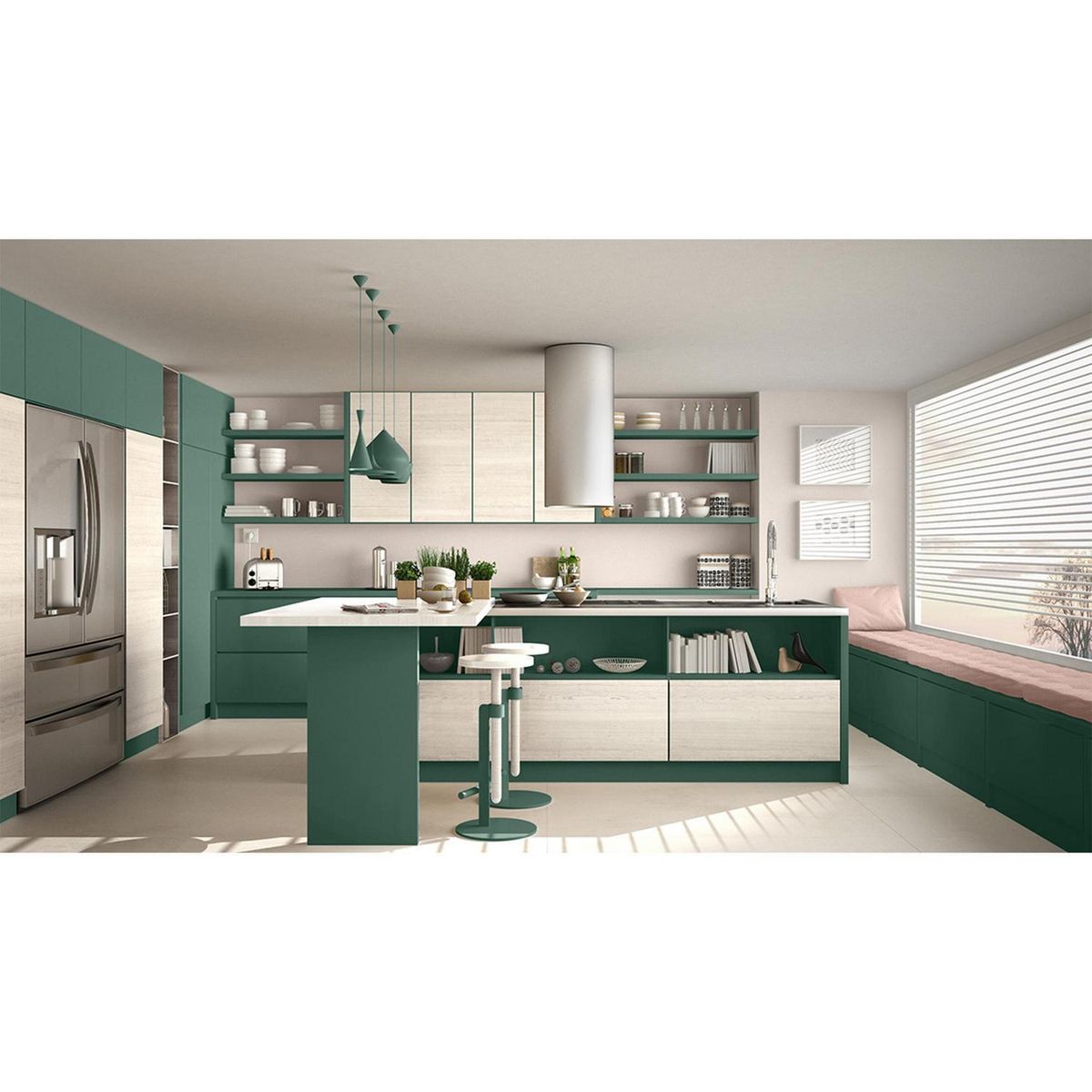 CERESITA - Esmalte al Agua Pieza y Fachada Satinado 1 galón(es) Blanco Barrister White