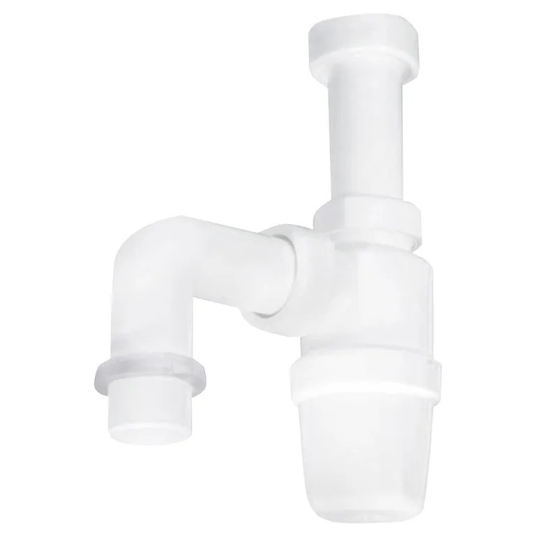 Sifón PVC 1 1/4 pulgadas.