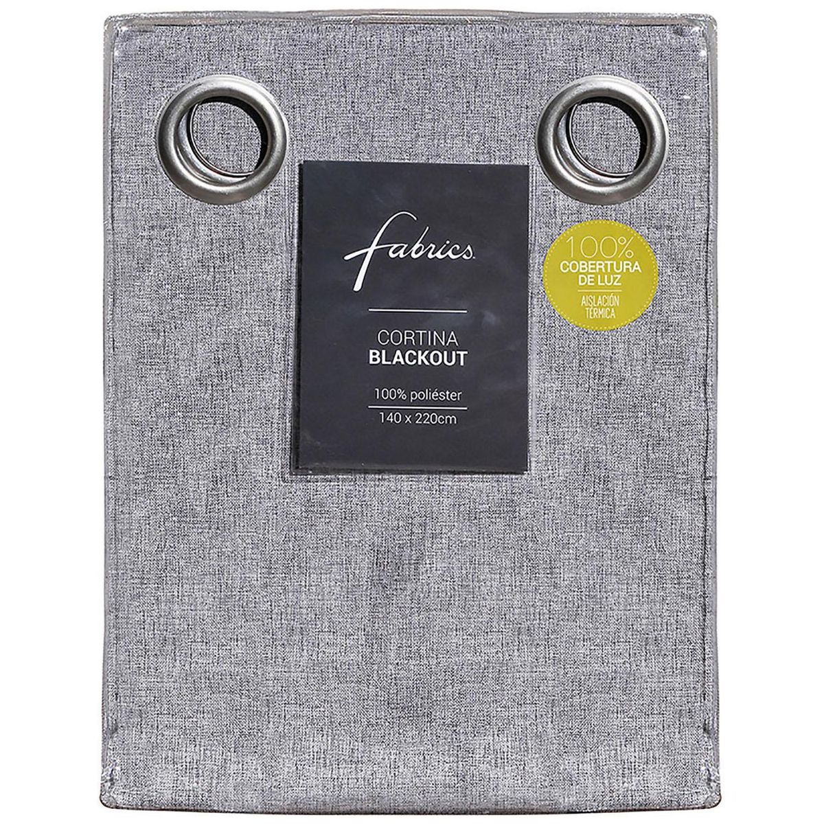 FABRICS - Cortina blackout 140x220 cm marengo