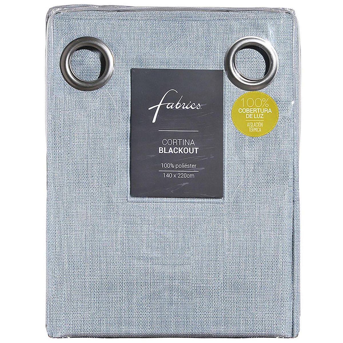 FABRICS - Cortina blackout 140x220 cm celeste
