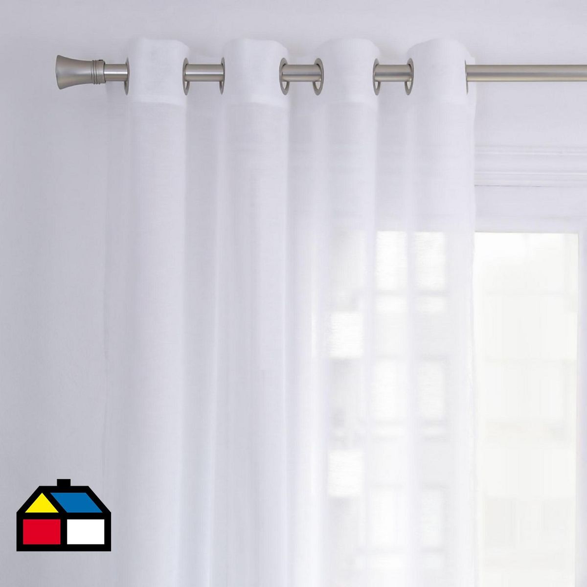 FABRICS - Cortina velo lisa 140x220 cm blanco