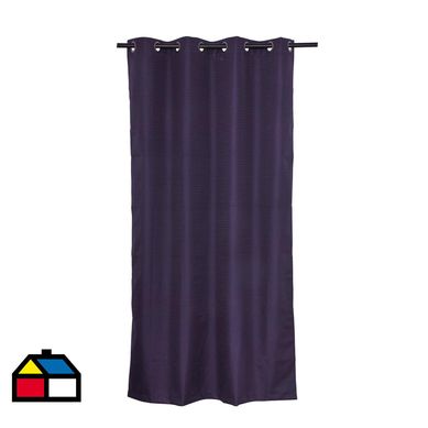Cortina blackout argolla 140x220 cm regata morado