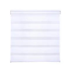 MASHINI - Cortina roller zebra 120x250 cm blanco