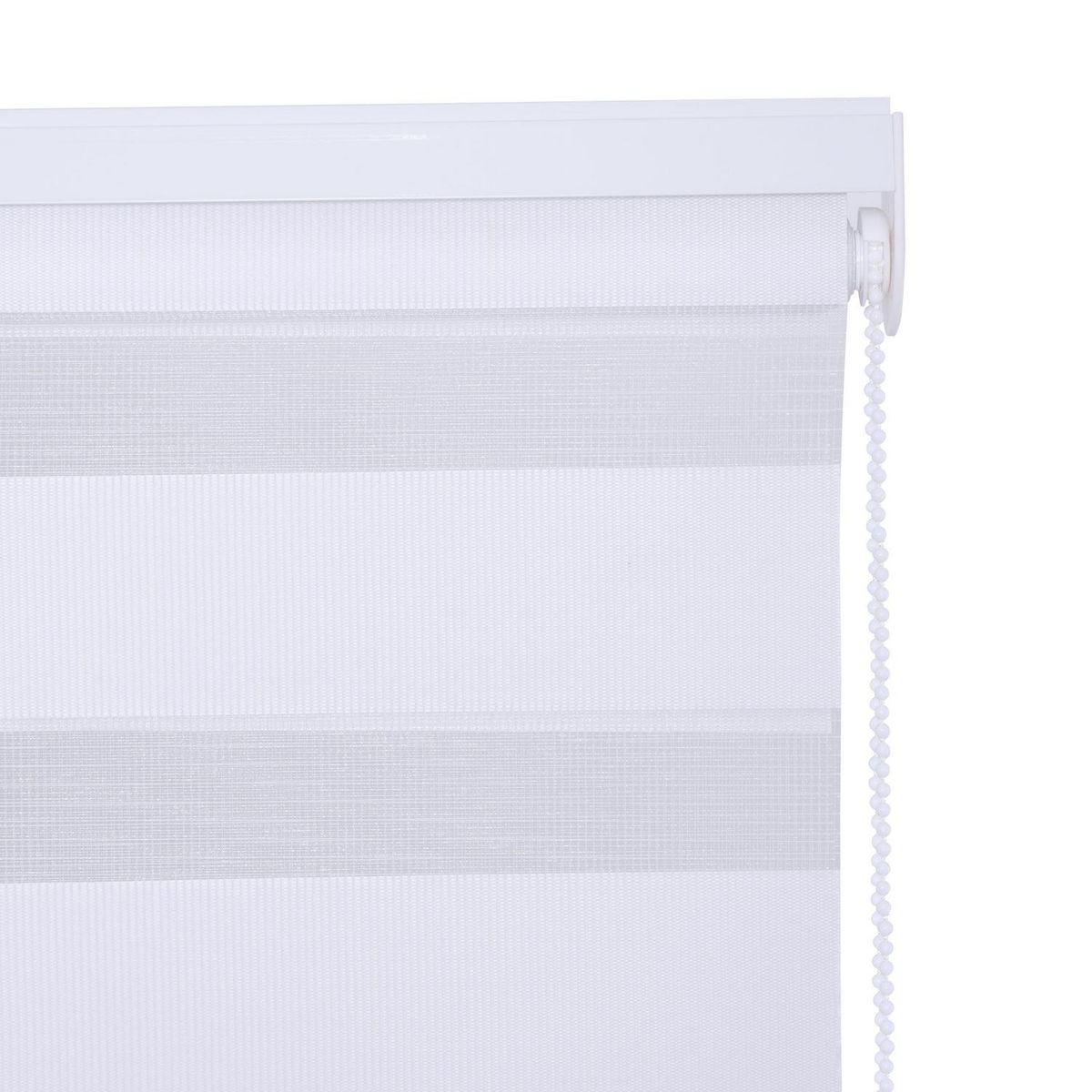 MASHINI - Cortina roller zebra 120x250 cm blanco