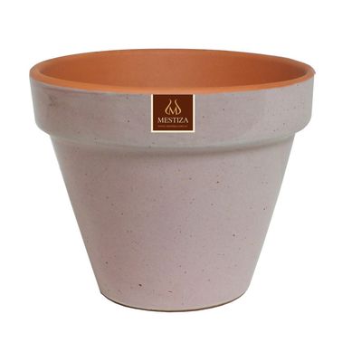 Macetero Kony Cermica 30x28cm Full Palo de Rosa