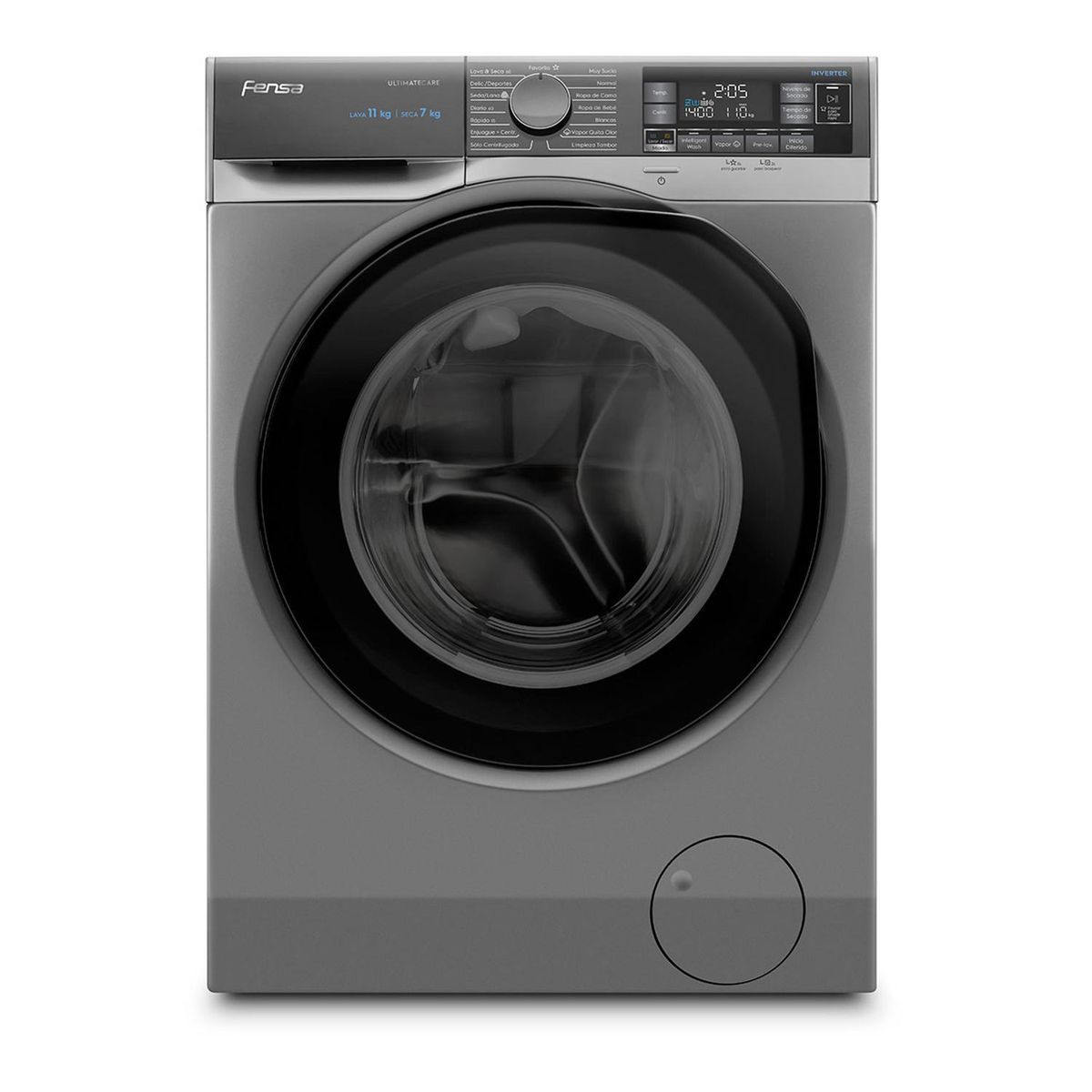 FENSA - Lavadora Secadora 11/7 kg Silver Ultimate Care 11WD
